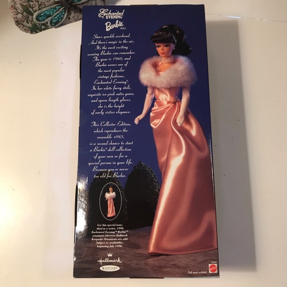 VINTAGE 1995 ENCHANTED EVENING BARBIE 1960 REPRO - Picture 3 of 9